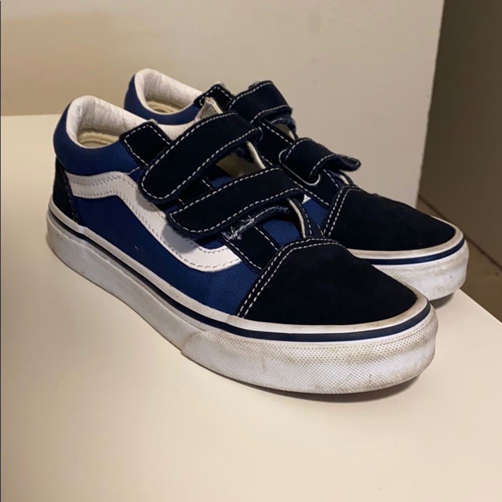 Boys Blue Vans